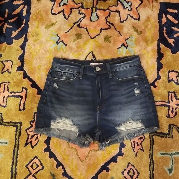SO Pants - Brand New SO Destroyed Stretch Curvy Mom Shorts Size 5/27